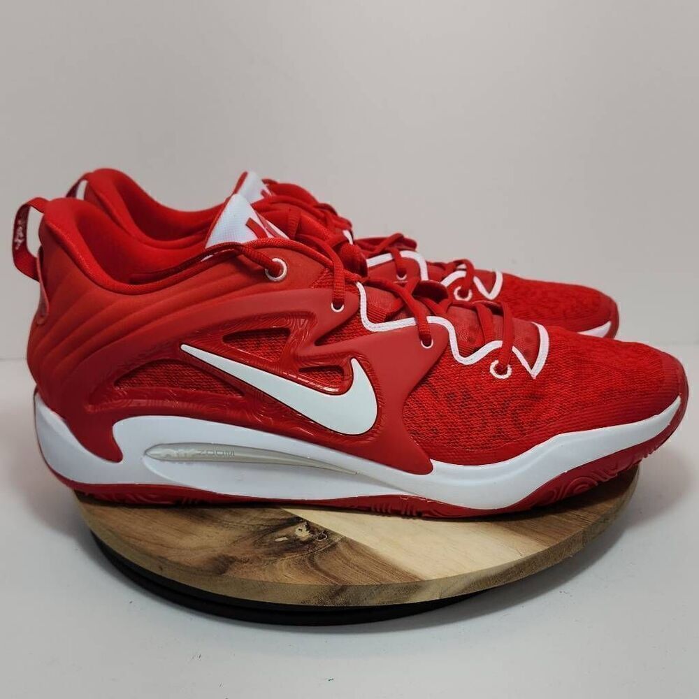 NIKE KD15 KD 15 TB KEVIN DURANT UNIVERSITY RED-WHITE DO9826-600 MEN’S SZ 18